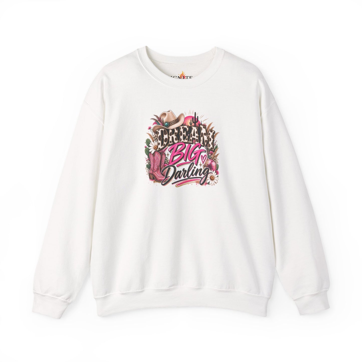 Dream Big Darling Western Crewneck Sweatshirt