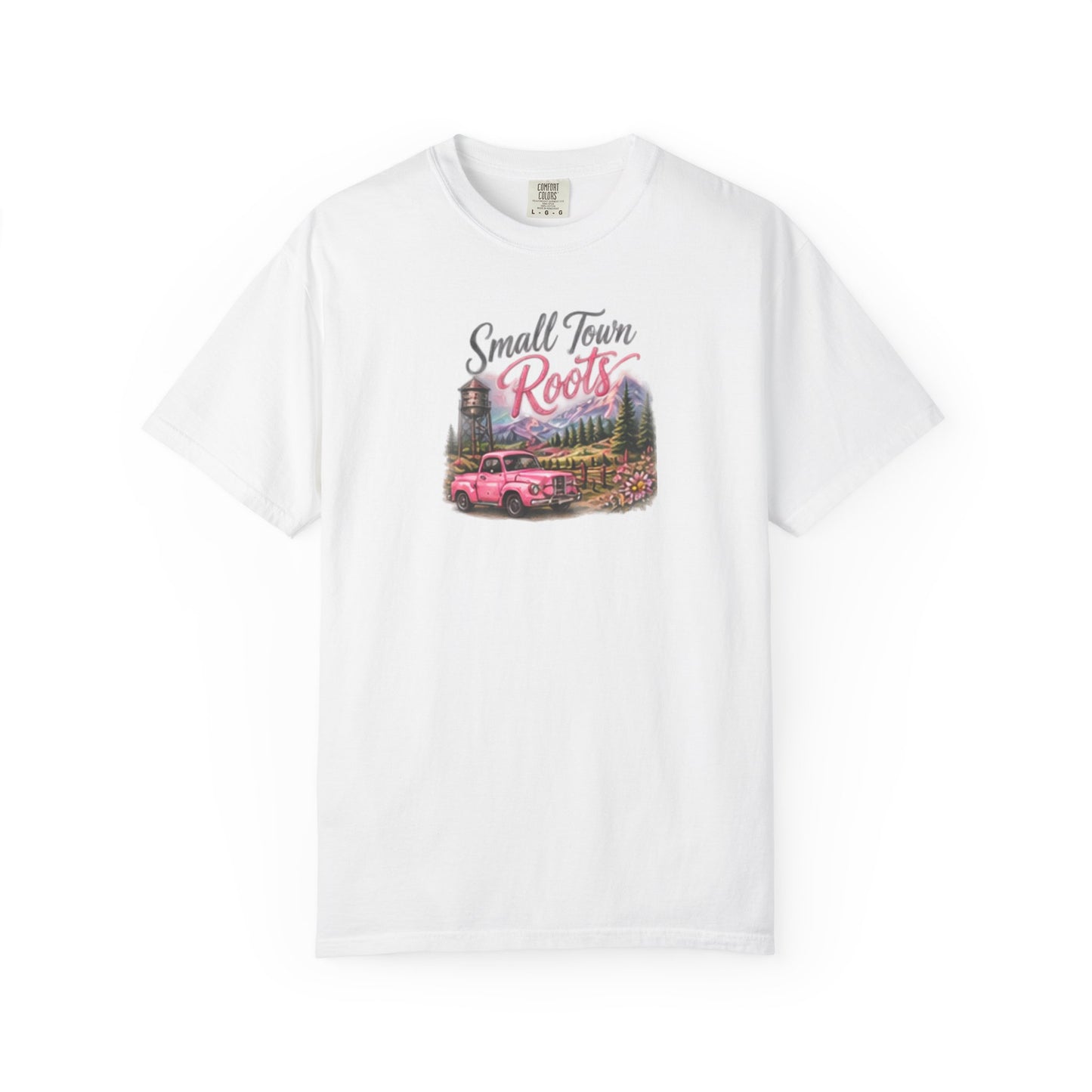 Small Town Roots Big Dream Energy Graphic Tee