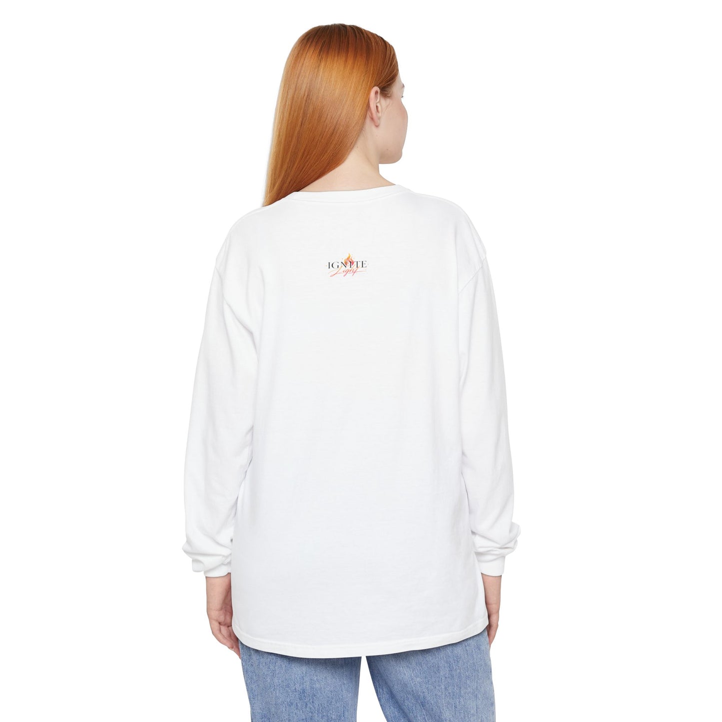 Pray Hard Love Big Long Sleeve Tee — Raise Good Humans Graphic