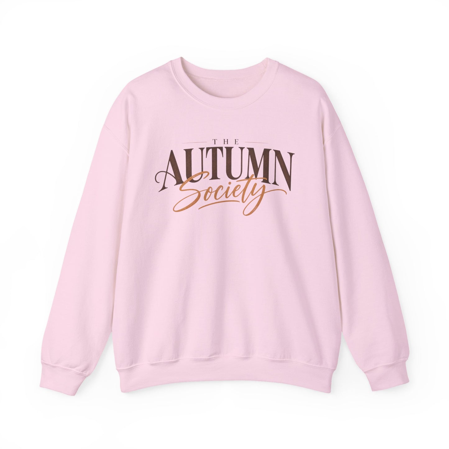 Autumn Society Crewneck Sweatshirt — Cozy Fall Graphic Pullover