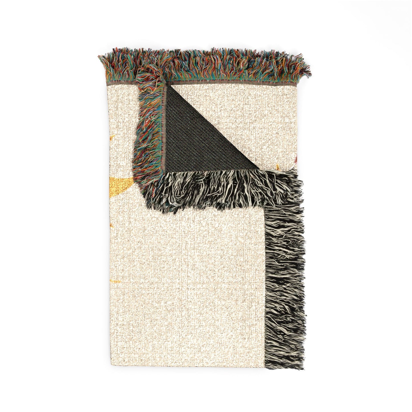 Ignite Light Woven Blanket — Inspirational Flame Throw with "Ignite Light" Text