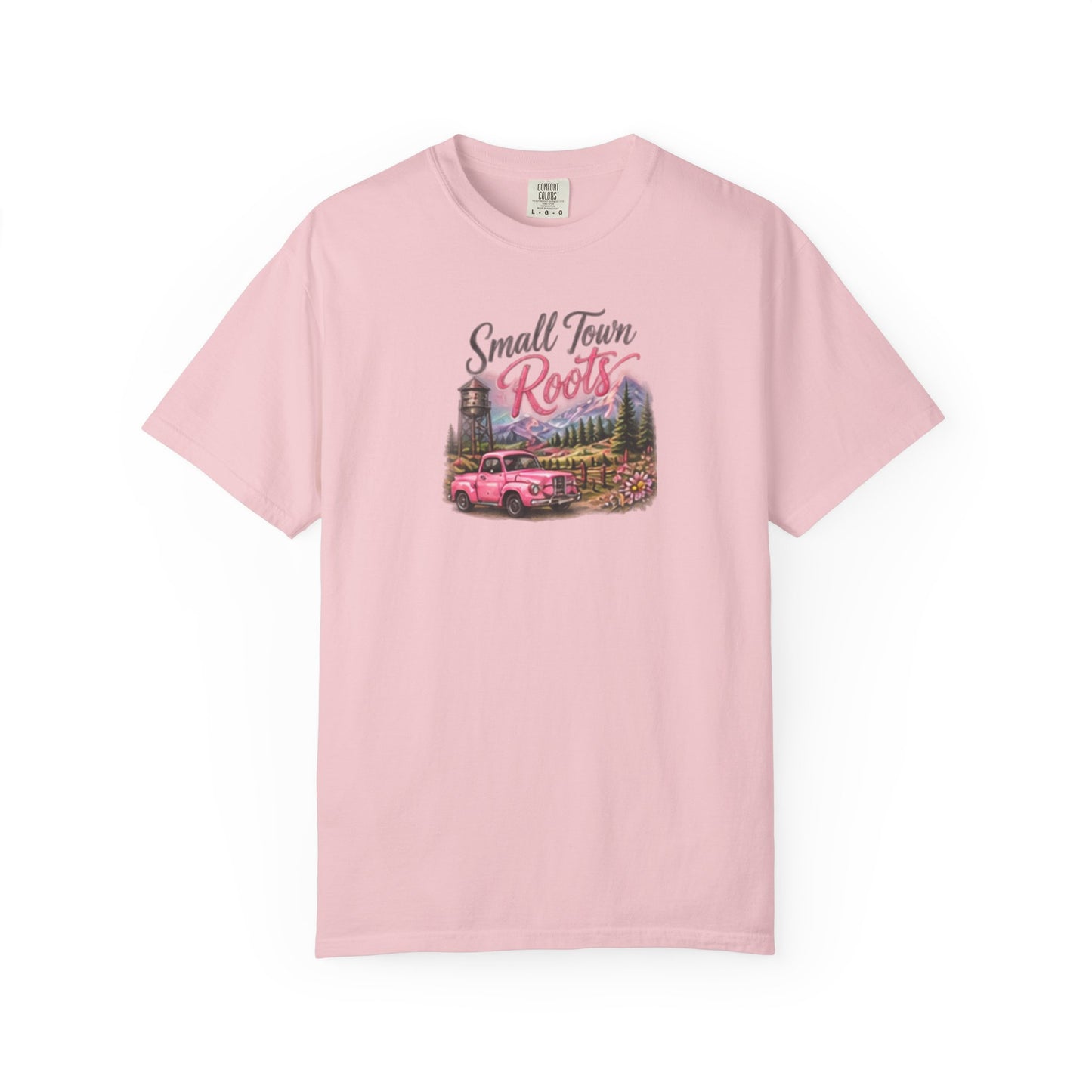 Small Town Roots Big Dream Energy Graphic Tee
