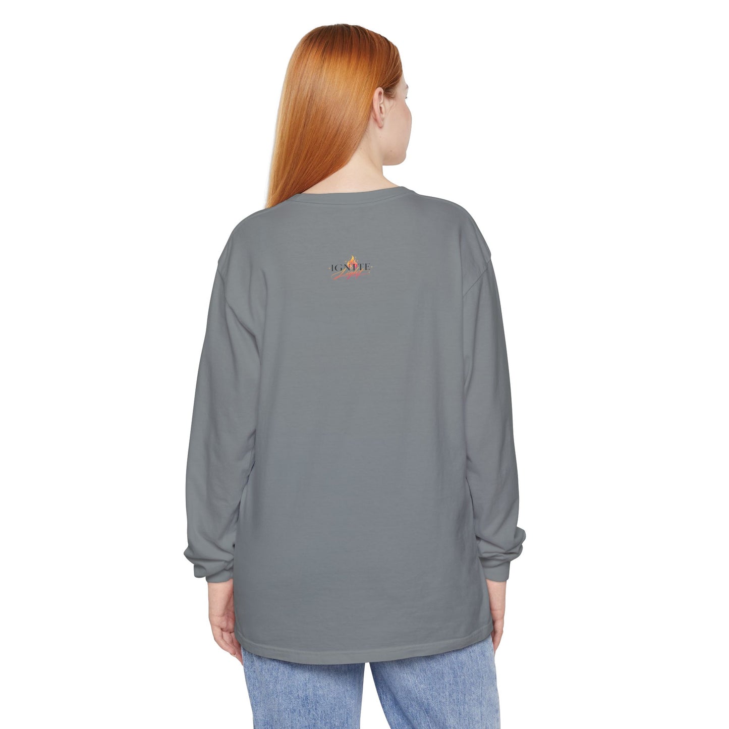 Pray Hard Love Big Long Sleeve Tee — Raise Good Humans Graphic