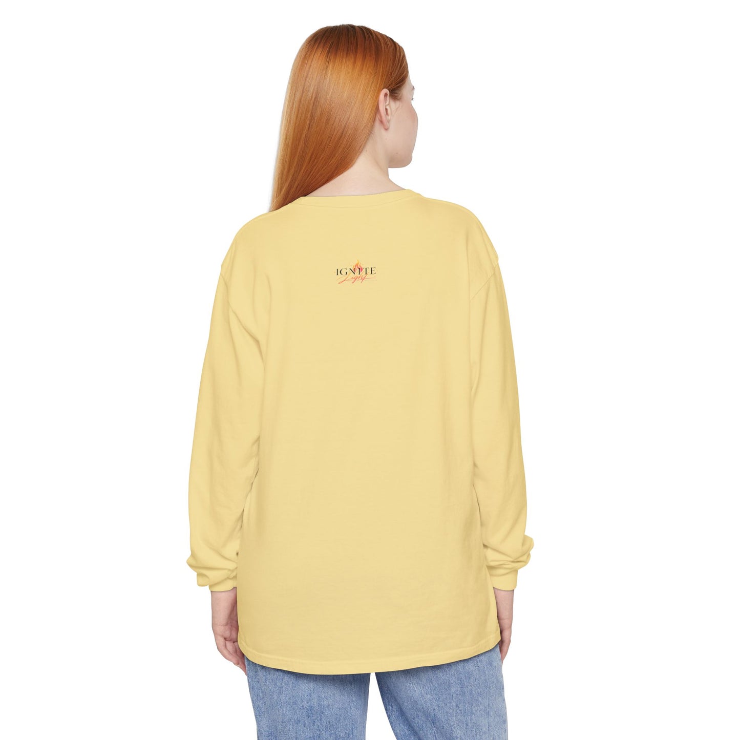 Pray Hard Love Big Long Sleeve Tee — Raise Good Humans Graphic