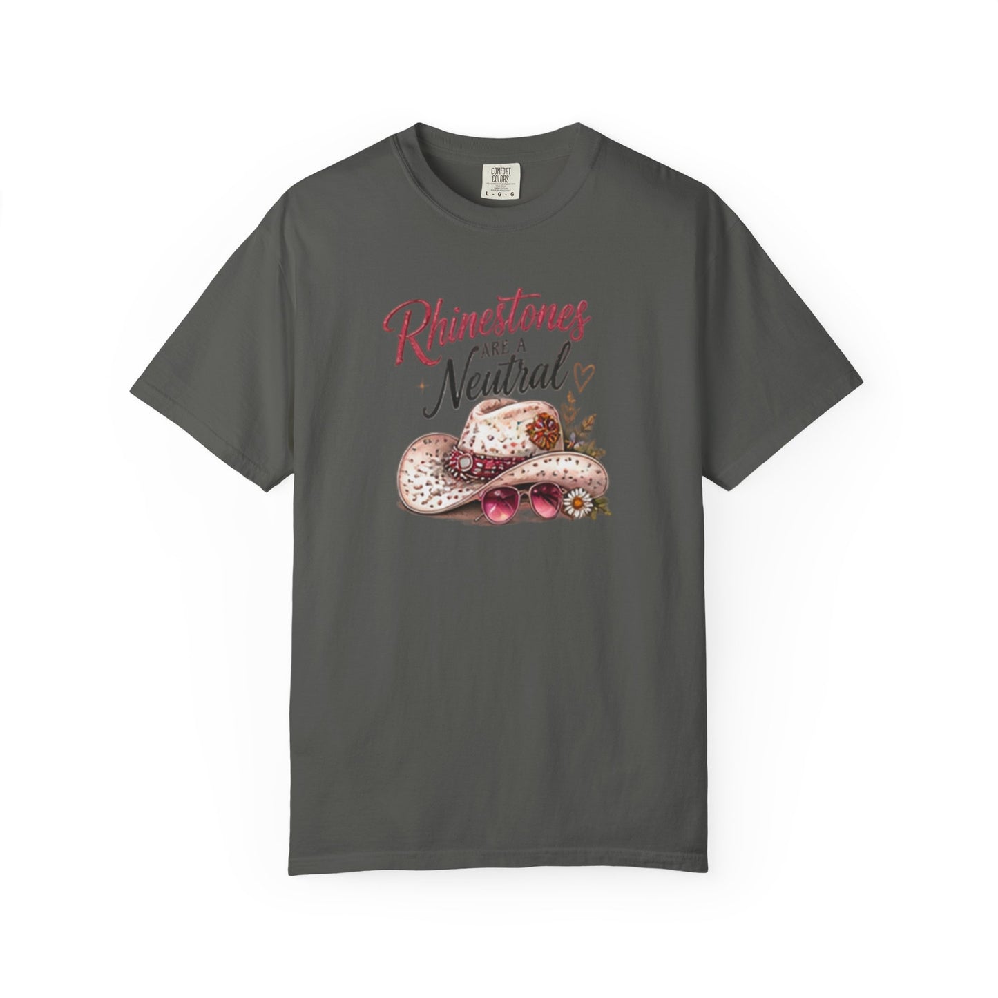 Rhinestones Are a Neutral Graphic Tee