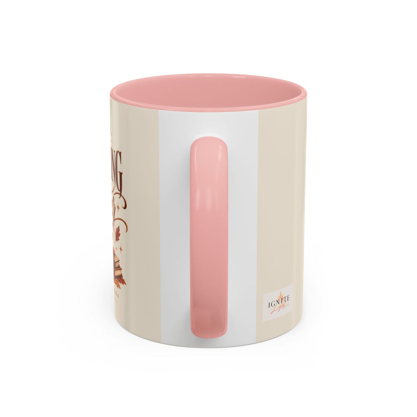 Romancing October Coffee Mug – Fall Pumpkin, Leaves & Cozy Autumn Vibes (11/15oz)