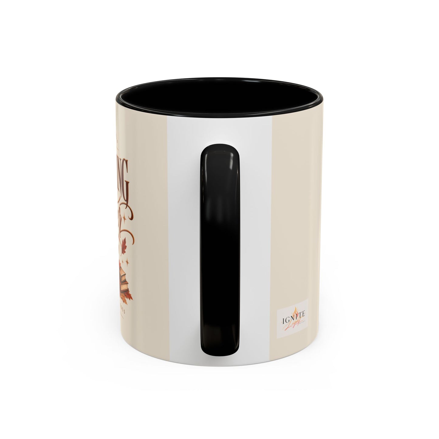 Romancing October Coffee Mug – Fall Pumpkin, Leaves & Cozy Autumn Vibes (11/15oz)