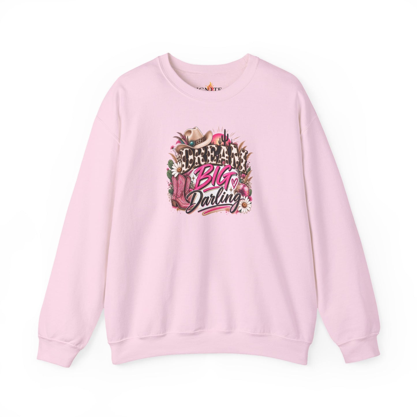 Dream Big Darling Western Crewneck Sweatshirt