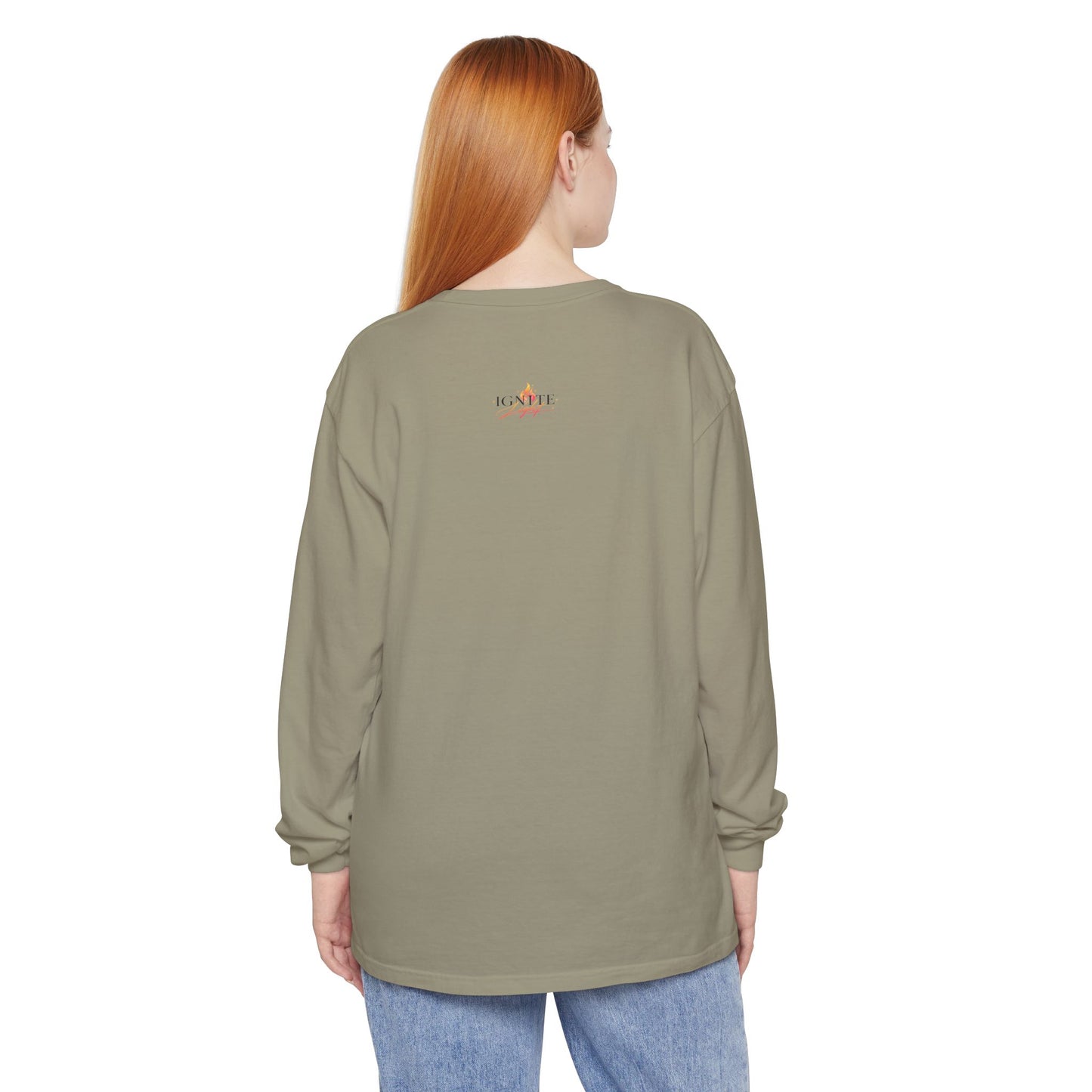 Pray Hard Love Big Long Sleeve Tee — Raise Good Humans Graphic