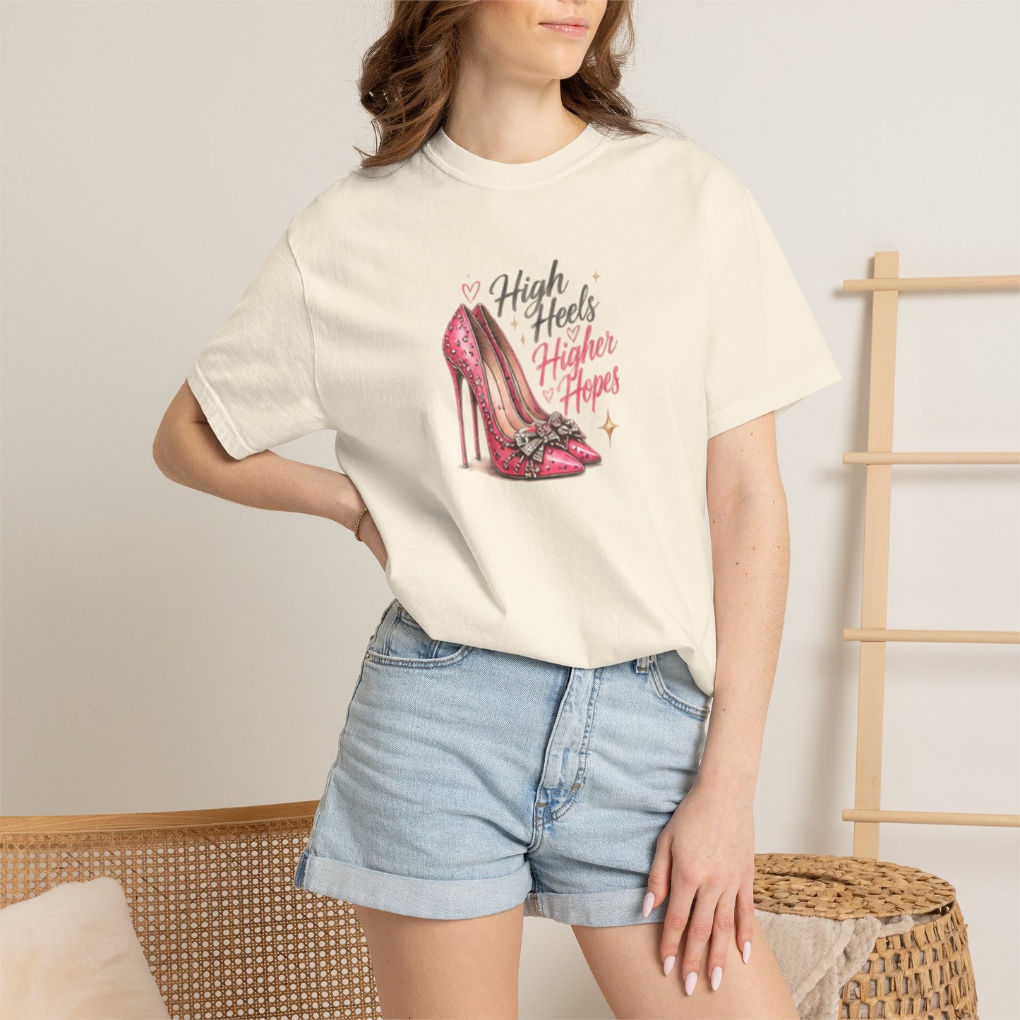 High Heels & Higher Hopes Graphic Tee