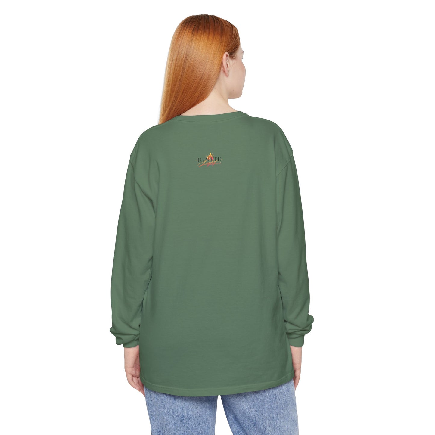 Pray Hard Love Big Long Sleeve Tee — Raise Good Humans Graphic