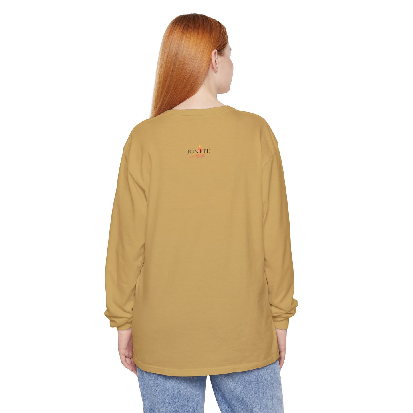 Pray Hard Love Big Long Sleeve Tee — Raise Good Humans Graphic