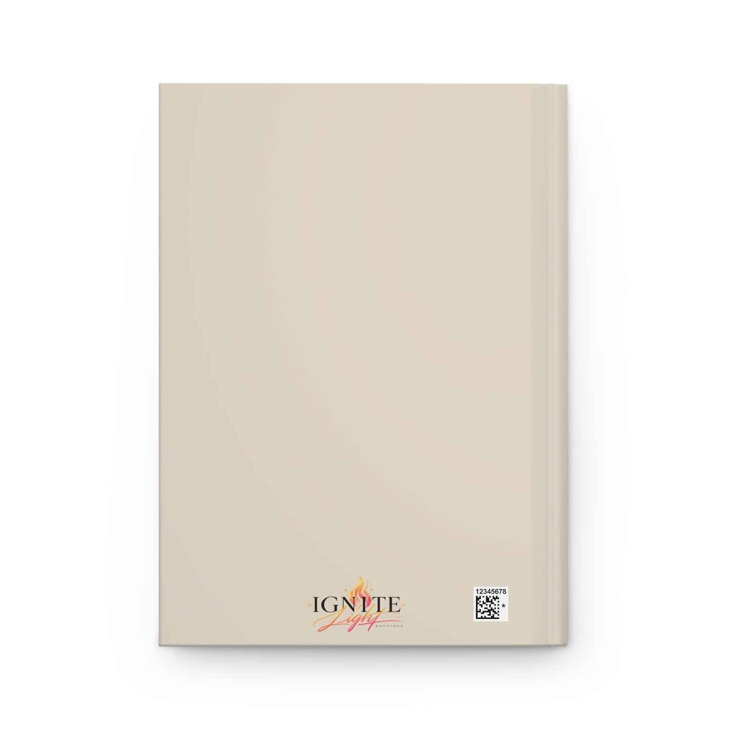Hardcover Journal — "Seek Light. Be Light. Give Light." Inspirational Daily Notebook