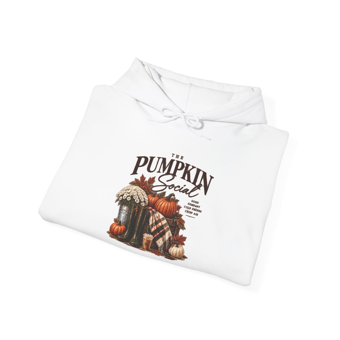 Pumpkin Special Hoodie — Vintage Autumn Pumpkin Patch Graphic