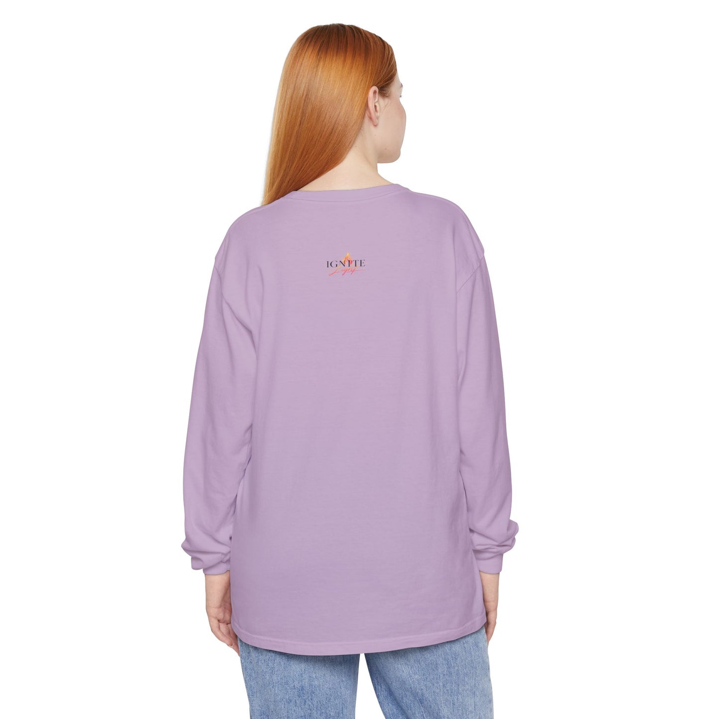 Pray Hard Love Big Long Sleeve Tee — Raise Good Humans Graphic